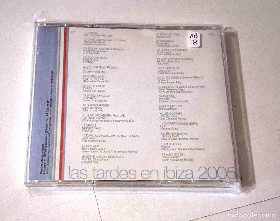 CDs de m&uacute;sica: CD &rdquo;LAS TARDES EN IBIZA 2005&rdquo; 2CD 29 TRACKS MIXED BY DJ JAVA - Foto 2
