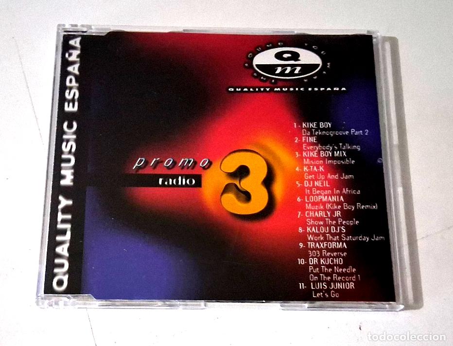 CDs de m&uacute;sica: CD &rdquo;PROMO RADIO 3 QUALITY MUSIC ESPA&Ntilde;A&rdquo; CD SINGLE 11 TRACKS