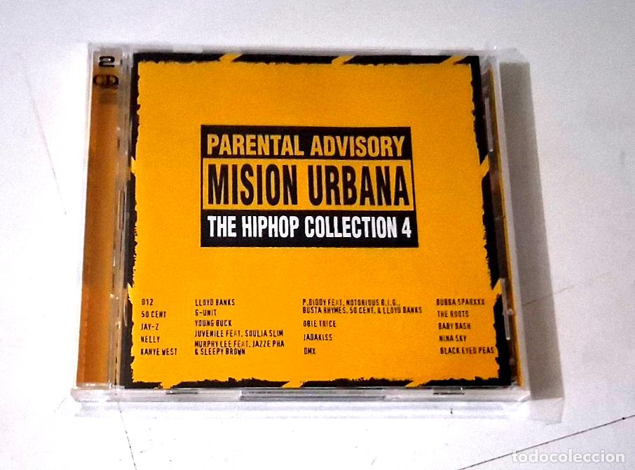 CDs de m&uacute;sica: CD &rdquo;MISION URBANA THE HIPHOP COLLECTION 4&rdquo; CD +DVD 19 TRACKS HIP HOP JAY-Z KANYE