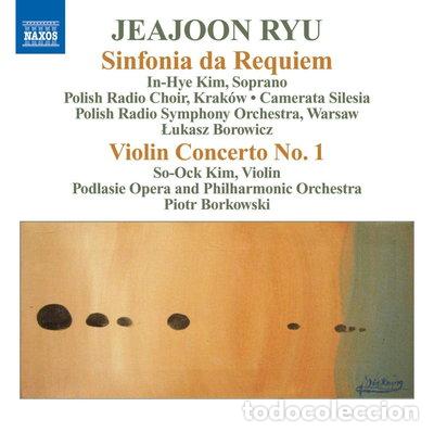 CDs de m&uacute;sica: Jeajoon Ryu: Sinfonia da Requiem / Violin Concerto No. 1- 0747313059973