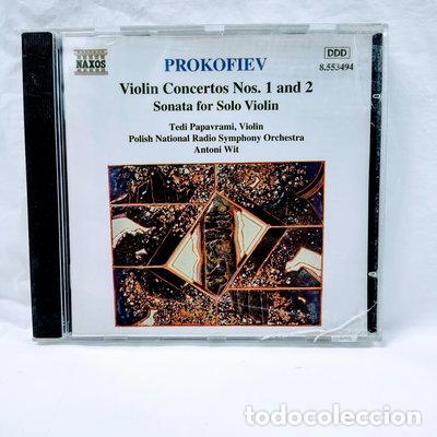 CDs de m&uacute;sica: Prokofiev: Violin Concertos Nos. 1 & 2 / Sonata for Solo Violin- 0730099449427