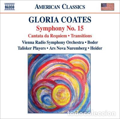 CDs de m&uacute;sica: Gloria Coates: Symphony No. 15 / Cantata Da Requiem / Transitions- 0636943937129