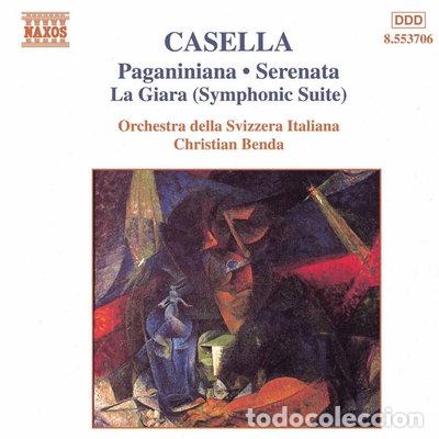 CDs de m&uacute;sica: Paganiniana, Serenata, La Giara- 0730099470629
