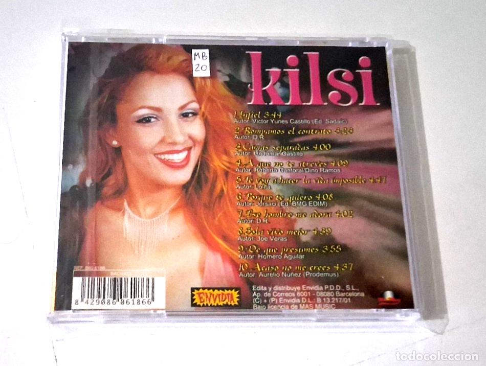 CDs de m&uacute;sica: KILSI &rdquo;BACHATAS DE MUJER&rdquo; CD 10 TRACKS - Foto 2