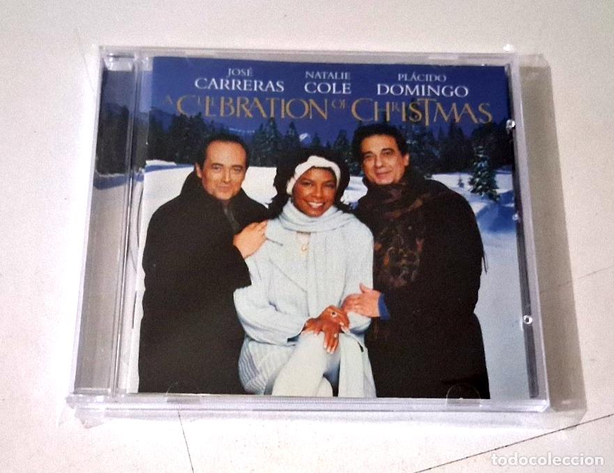 CDs de m&uacute;sica: JOSE CARRERAS NATALIE COLE PLACIDO DOMINGO &rdquo;A CELEBRATION OF CHRISTMAS&rdquo; CD 21 TR