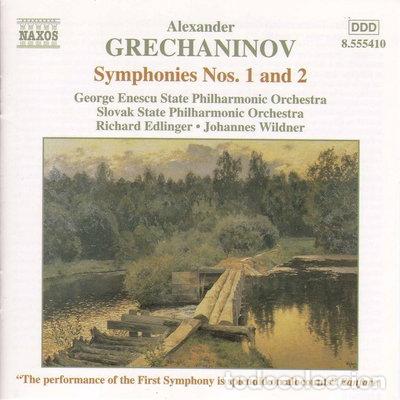 CDs de m&uacute;sica: Grechaninov: Symphonies Nos. 1 & 2- 0747313541027