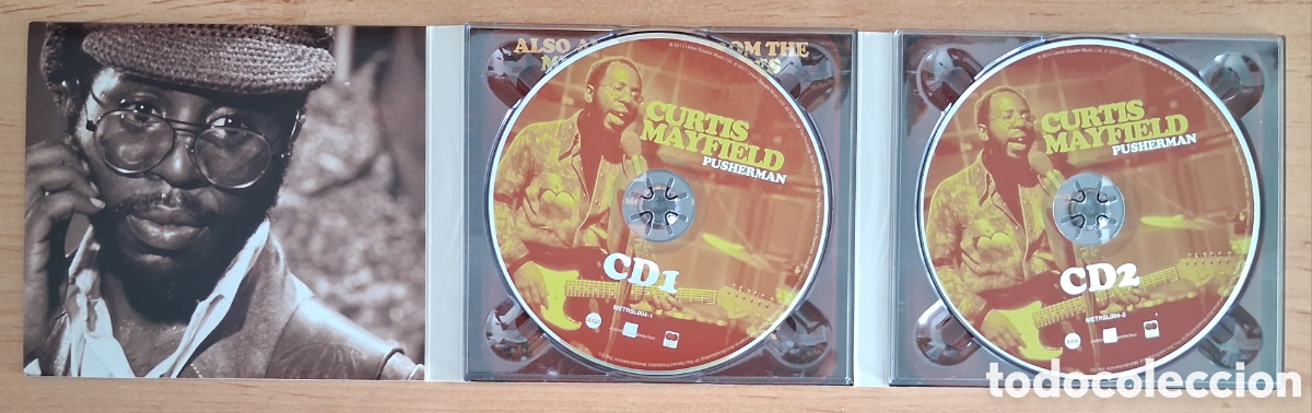 CDs de m&uacute;sica: Pusherman - Curtis Mayfield - Foto 2