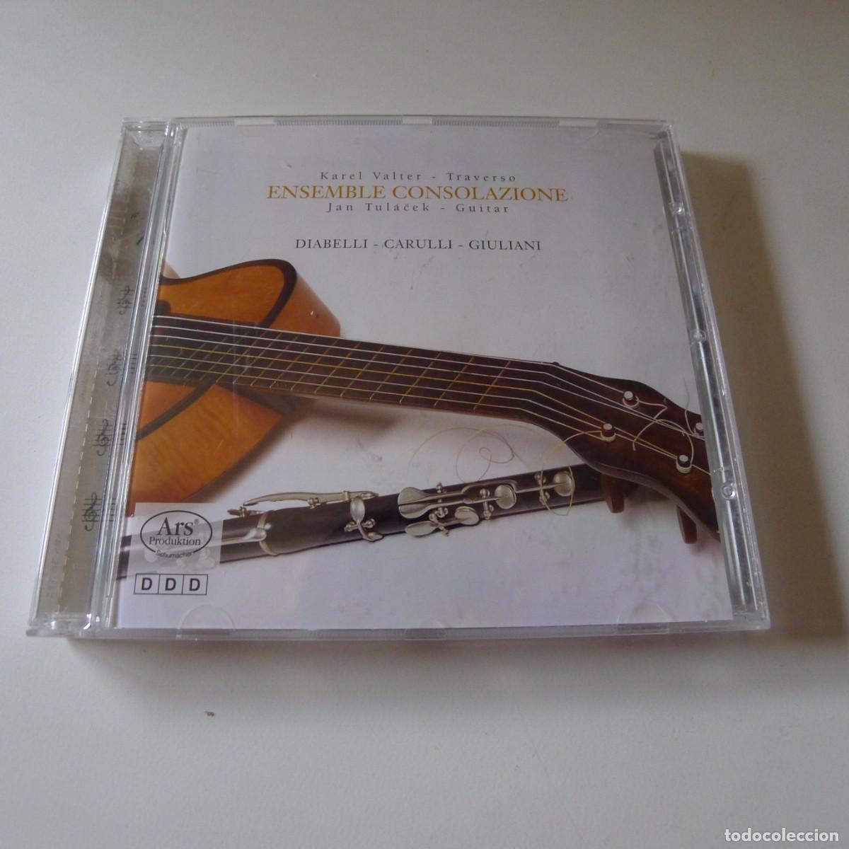 CDs de m&uacute;sica: Ensemble Consolazione &ndash; Diabelli-Carulli-Giuliani Vol. 1 CD