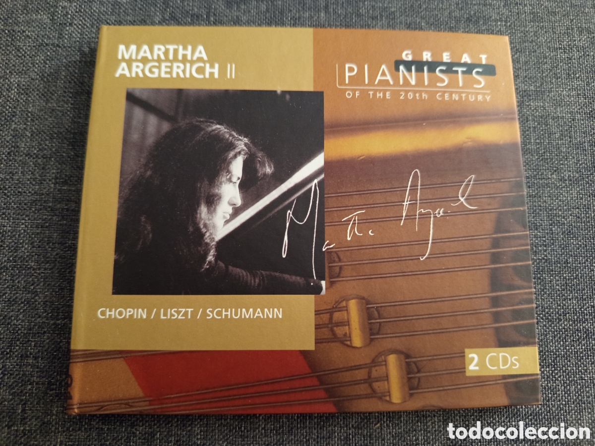 CDs de m&uacute;sica: MARTHA ARGERICH II. CHOPIN / LISZT / SCHUMANN (2 CD'S)