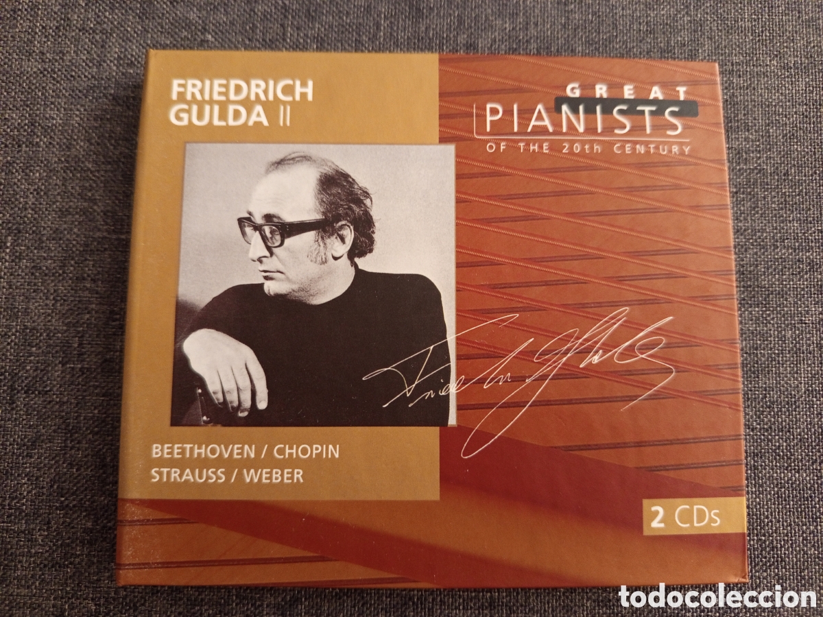 CDs de m&uacute;sica: FRIEDRICH GULDA II. BEETHOVEN / CHOPIN / STRAUSS / WEBER (2 CD'S)