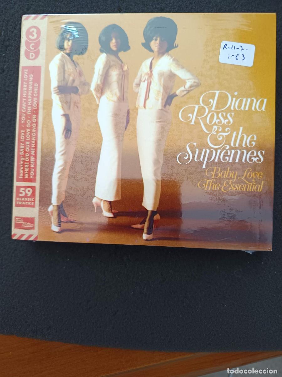 CDs de m&uacute;sica: 3 CD (DESPLEGABLE). DIANA ROSS & THE SUPREMES. BABY LOVE. THE ESSENTIAL. 59 CLASSIC TRACKS