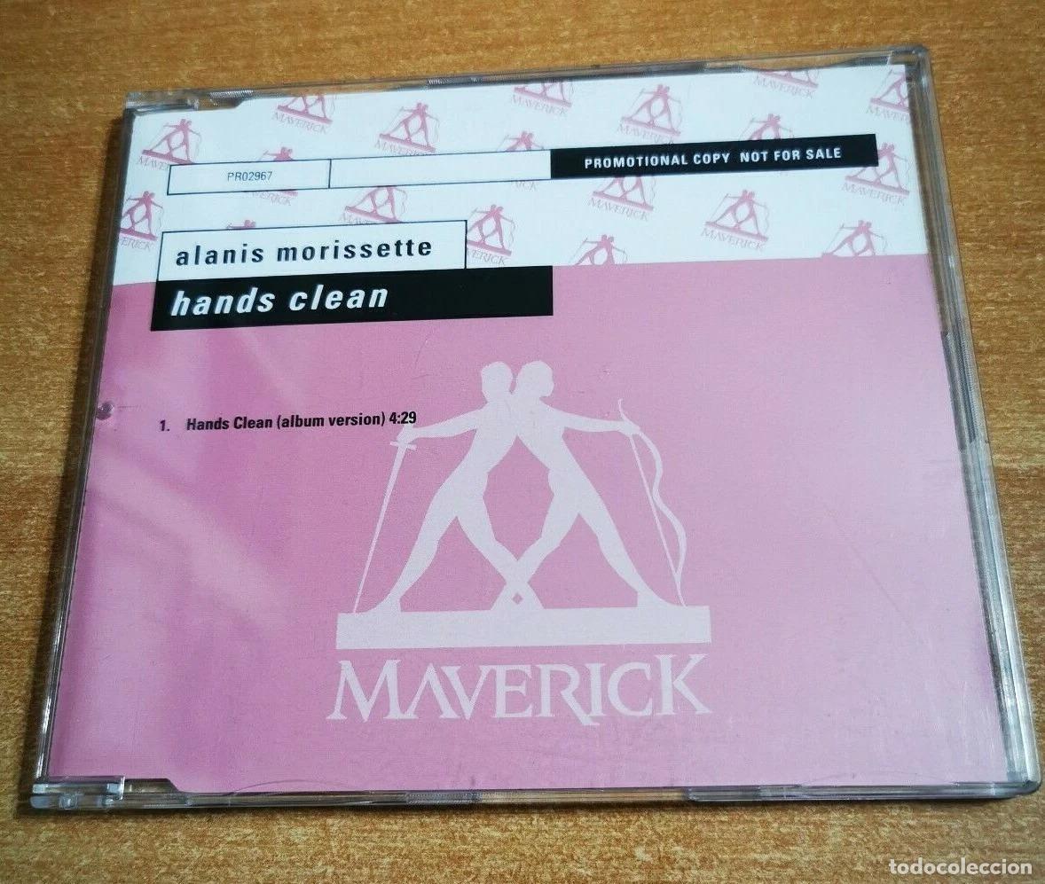 CDs de m&uacute;sica: ALANIS MORISSETTE Hands clean CD SINGLE PROMO ALEMANIA DEL A&Ntilde;O 2002 CONTIENE 1 TEMA
