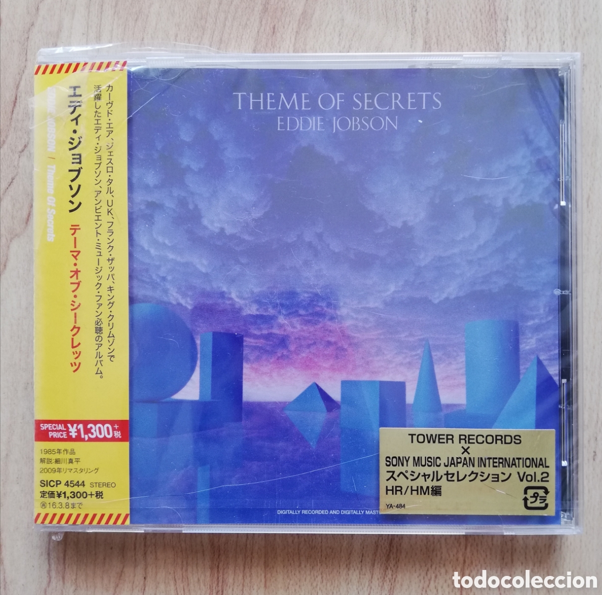 CDs de m&uacute;sica: Eddie Jobson - Theme of secrets. Edici&oacute;n japonesa. Precintado