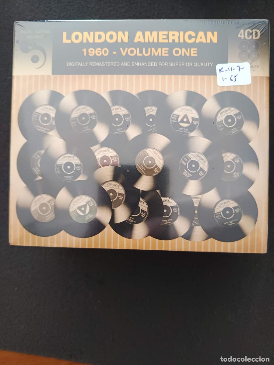 CDs de m&uacute;sica: 4CD (DESPLEGABLE). LONDON AMERICAN. 1960 - VOLUME ONE. REAL GONE MUSIC