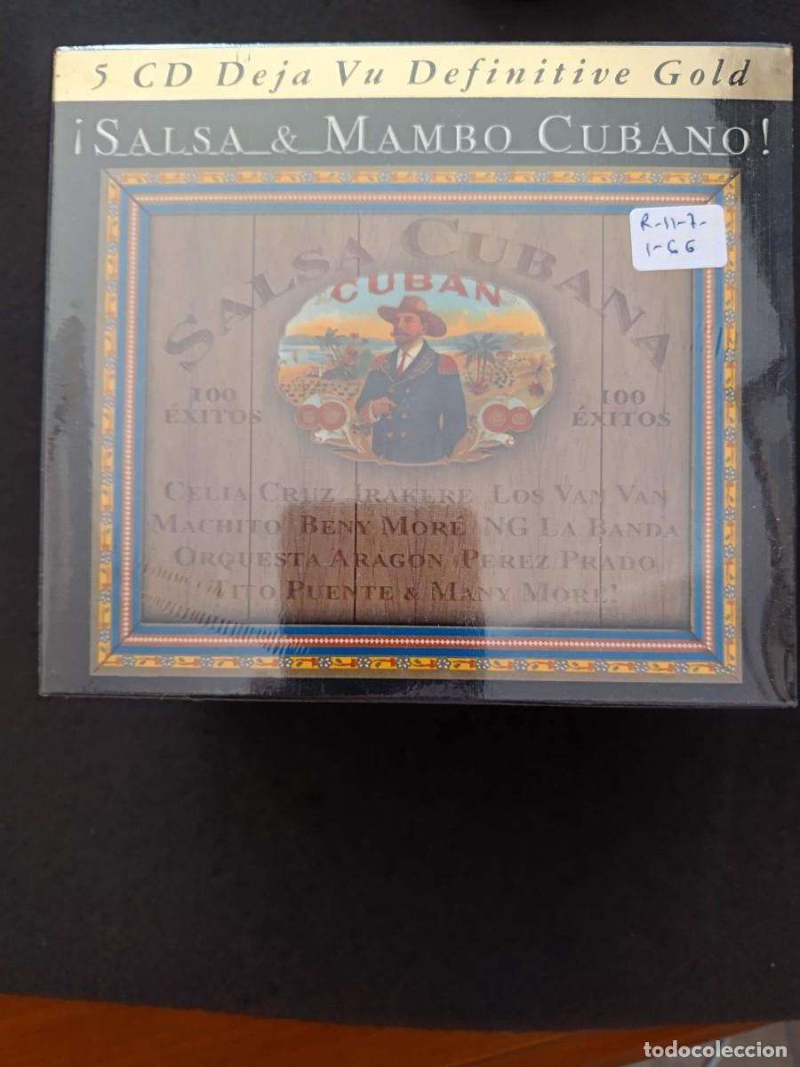CDs de m&uacute;sica: 5 CD CAJA. &iexcl;SALSA & MAMBO CUBANO!. 5 CD DEJA VU DEFINITIVE GOLD