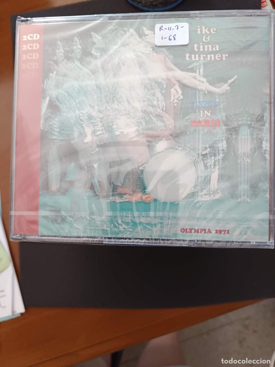 CDs de m&uacute;sica: CAJA/BOX 2 CDS. IKE & TINA TURNER LIVE IN PARIS. OLYMPIA 1971 (CD; NO VINILO)