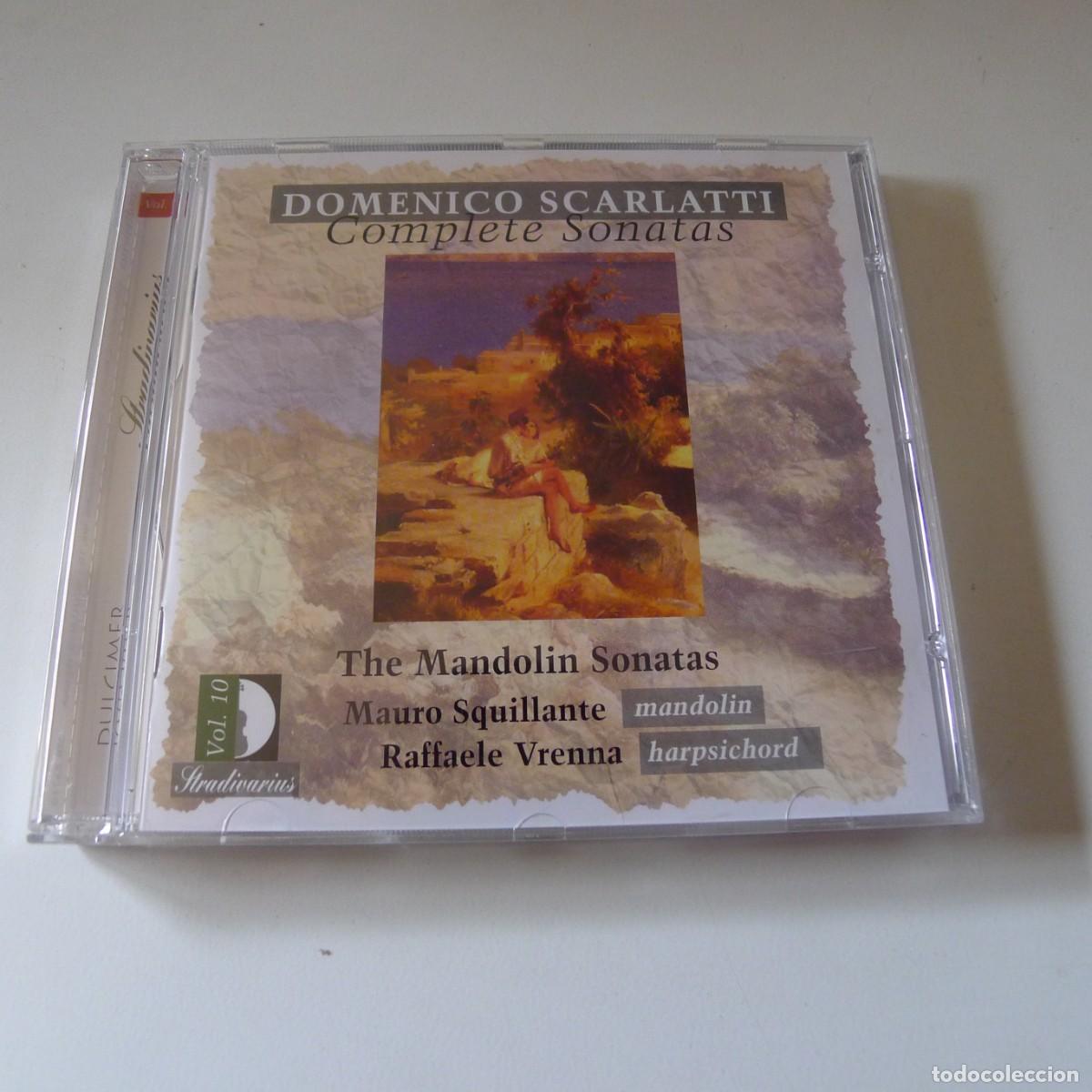 CDs de m&uacute;sica: Domenico Scarlatti - Mauro Squillante, Raffaele Vrenna Sonatas Vol.10 &ndash;The Mandolin Sonatas CD