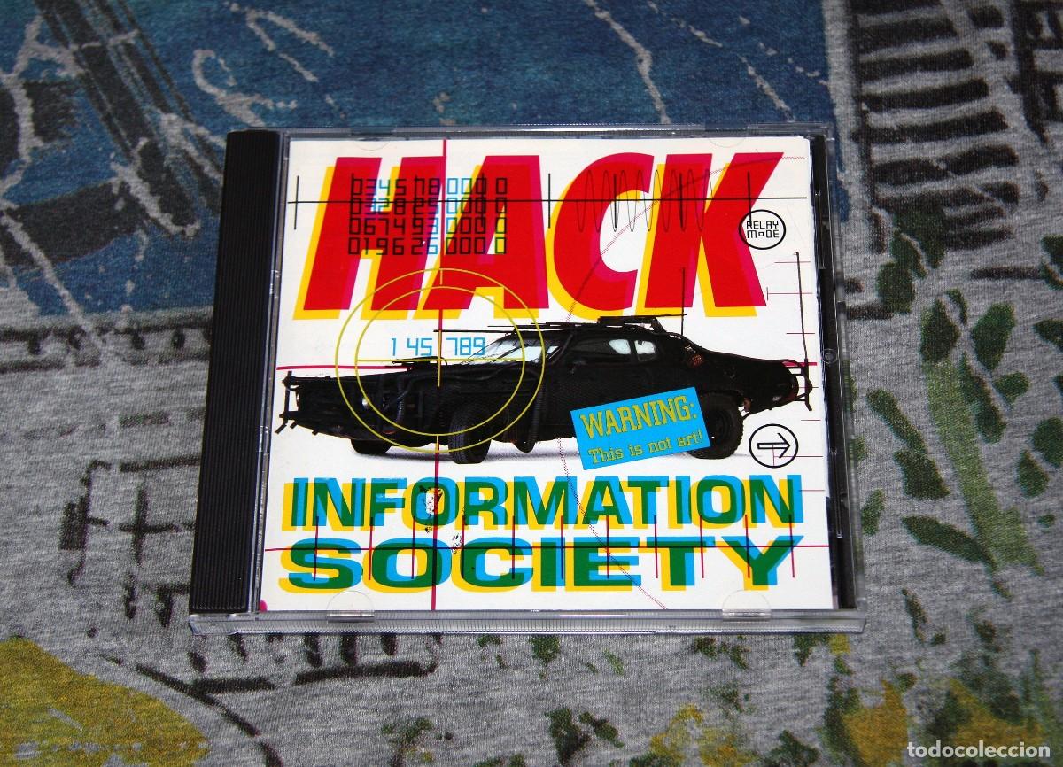 CDs de m&uacute;sica: ⭐️Information Society - Hack - CD 9G-0412 - TOMMY BOY - CD⭐️