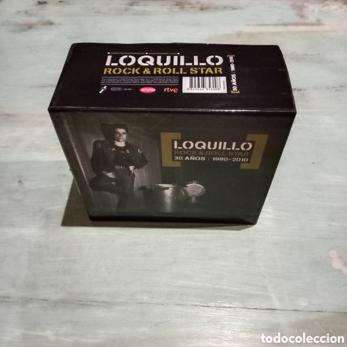 CDs de m&uacute;sica: LOQUILLO - ROCK & ROLL STAR. 30 A&Ntilde;OS 1980-2010 - 5 CD + 3 DVD + LIBRETO