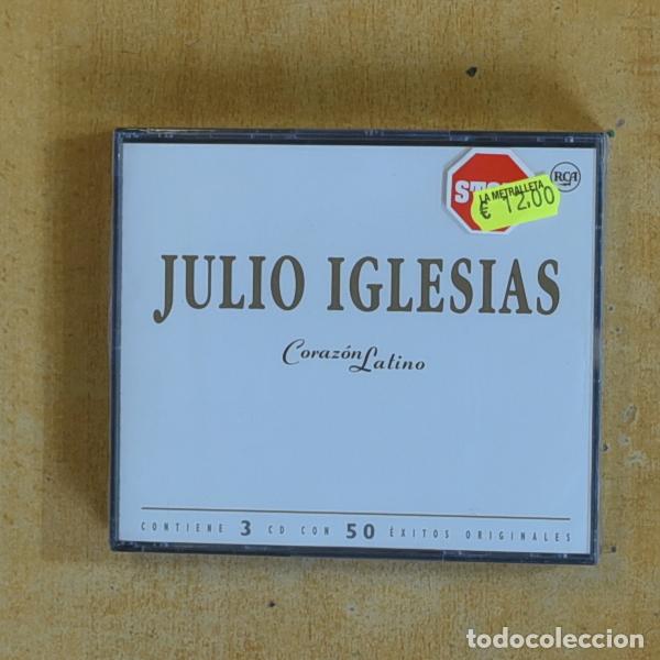 CDs de m&uacute;sica: JULIO IGLESIAS - CORAZON LATINO - CD