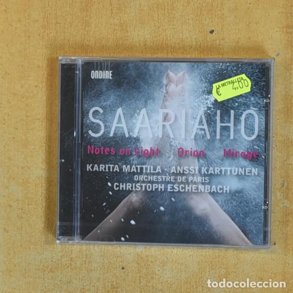 CDs de m&uacute;sica: KARITA MATTILA / ANSSI KARTTUNEN / CHRISTOPH ESCHENBACH - SAARIAHO - CD