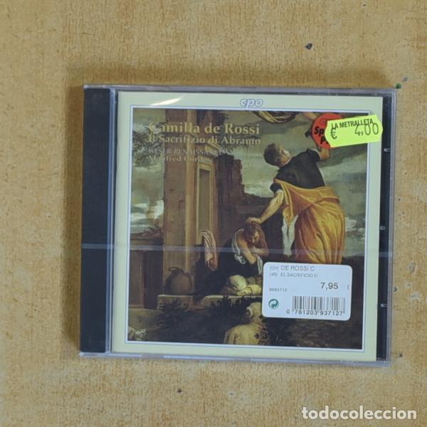 CDs de m&uacute;sica: CAMILLA DE ROSSI - IL SACRIFIZIO DI ABRANTO - CD