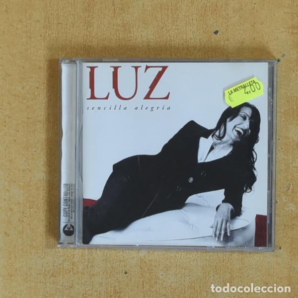 CDs de m&uacute;sica: LUZ - SENCILLA ALEGRIA - CD - &iexcl;Haz tu pedido con m&aacute;s art&iacute;culos!