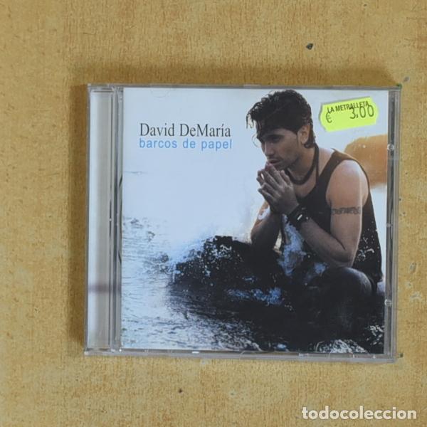 CDs de m&uacute;sica: DAVID DE MARIA - BARCOS DE PAPEL - CD