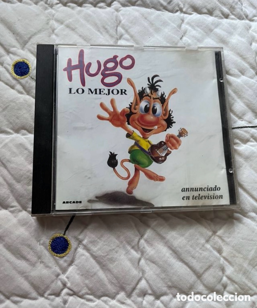 CDs de m&uacute;sica: CD Hugo Lo mejor. Ic&oacute;nico programa infantil de televisi&oacute;n