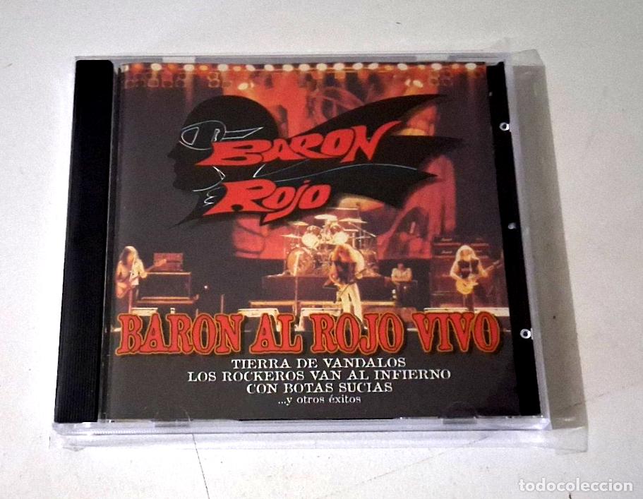 CDs de m&uacute;sica: BARON ROJO &rdquo;BARON AL ROJO VIVO&rdquo; CD 10 TRACKS COMO NUEVO