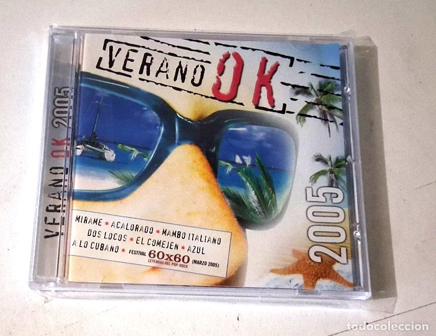 CDs de m&uacute;sica: CD &rdquo;VERANO OK 2005&rdquo; CD 18 TRACKS COMO NUEVO LOS SOBRAOS APRENDE A BAILAR MERENGU