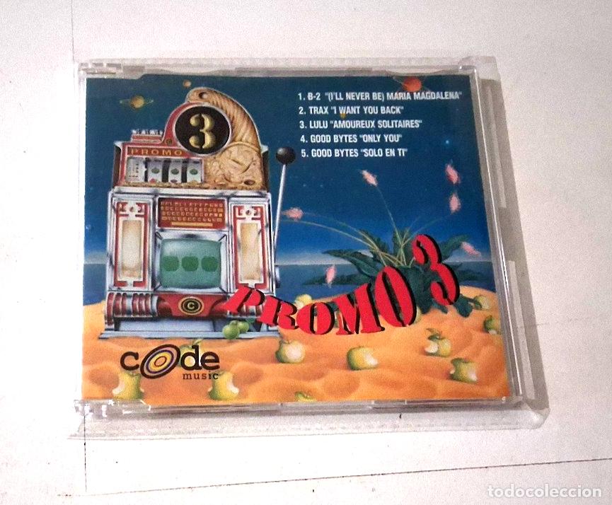 CDs de m&uacute;sica: CD &rdquo;CODE MUSIC PROMO 3&rdquo; CD SINGLE 5 TRACKS COMO NUEVO - Foto 1