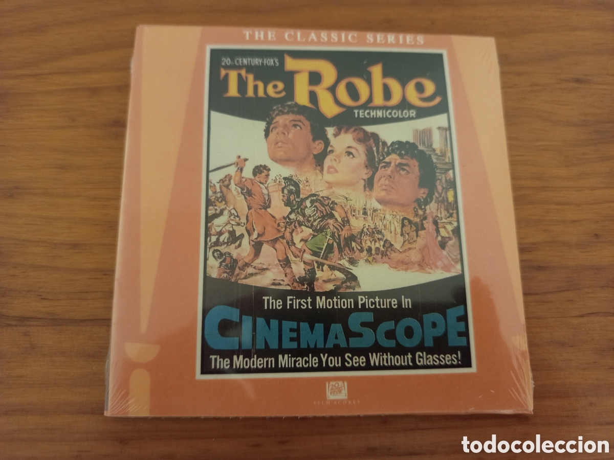 CDs de m&uacute;sica: THE ROBE. THE FIRST MOTION PICTURE IN CINEMASCOPE (CD PRECINTADO)