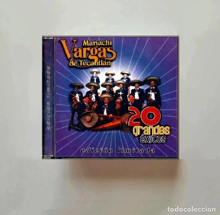 CDs de m&uacute;sica: MARIACHI VARGAS. GRANDES EXITOS. EDICION LIMITADA. RANCHERAS. RECOPILATORIO. MEXICO. CD.