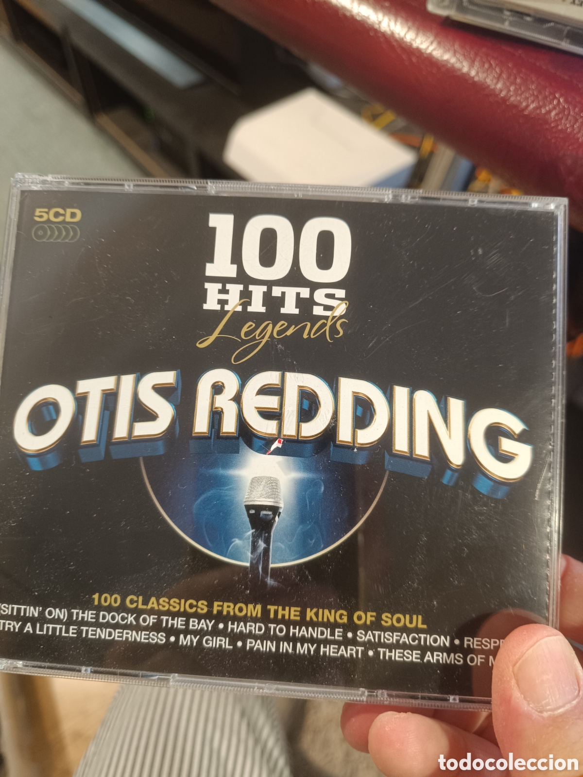 CD de M&uacute;sica: !00 Hits Legends Otis Redding (4xCDs)
