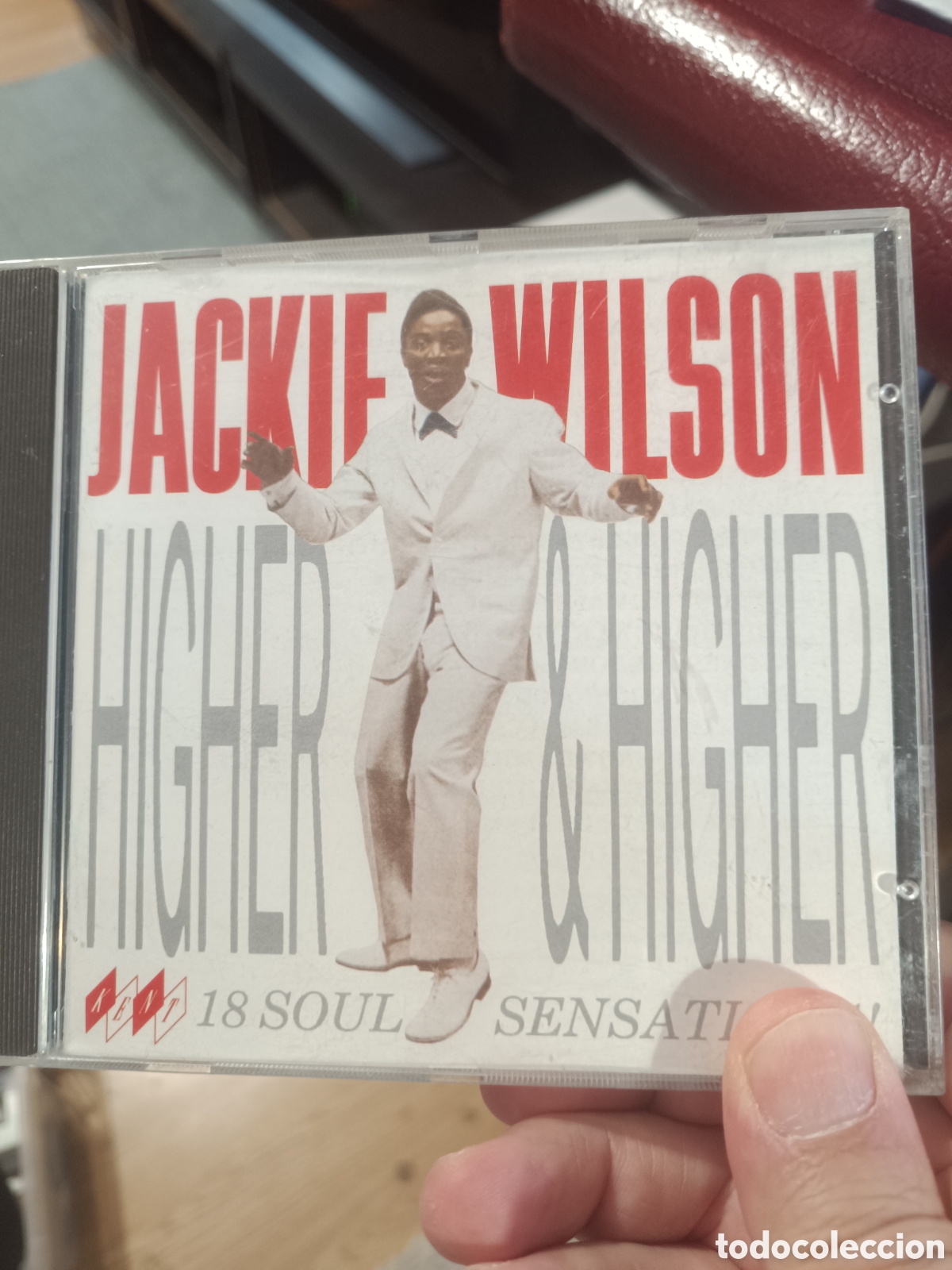 CDs de m&uacute;sica: Jackie Wilson &lrm;&ndash; Higher & Higher: 18 Soul Sensations