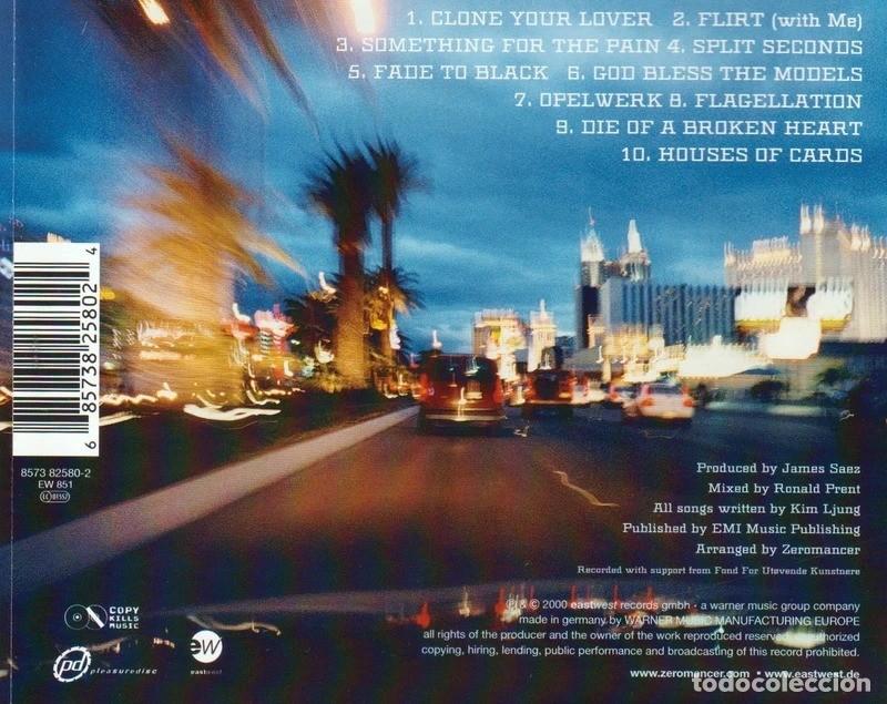 CDs de m&uacute;sica: ZEROMANCER. CLONE YOUR LOVER. CD. - Foto 2