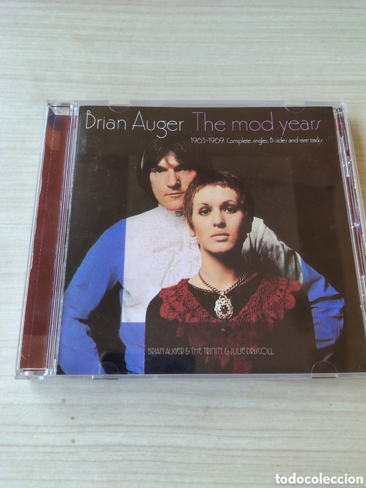 CDs de m&uacute;sica: BRIAN AUGER & THE TRINITY & JULIE DRISCOLL The Mod Years 1965 - 1969 ( 1999 DISCONFORME SP )