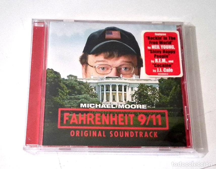 CDs de m&uacute;sica: ORIGINAL SOUNDTRACK &rdquo;FAHRENHEIT 9/11&rdquo; CD 16 TRACKS BSO OST BANDA SONORA