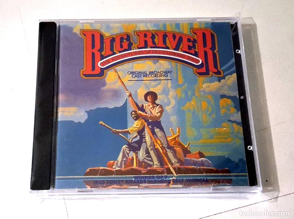 CDs de m&uacute;sica: ORIGINAL SOUNDTRACK BROADWAY CAST &rdquo;BIG RIVER THE ADVENTURES OF HUCKLEBERRY F&rdquo; CD