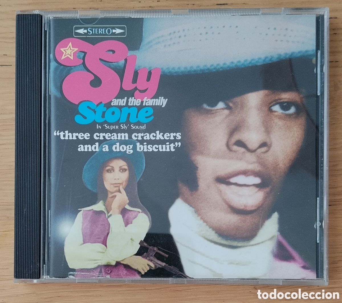 CDs de m&uacute;sica: SLY & THE FAMILY STONE: &rdquo;3 CREAM CRACKERS AND A DOG BISCUIT&rdquo; CD 1998 - FUNK - SOUL