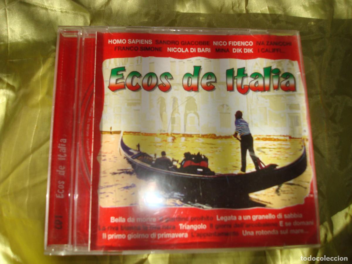 CDs de m&uacute;sica: ECOS DE ITALIA. CD 1. MINA, FAUSTO LEALI, IVA ZANICCHI...CD. IMPECABLE