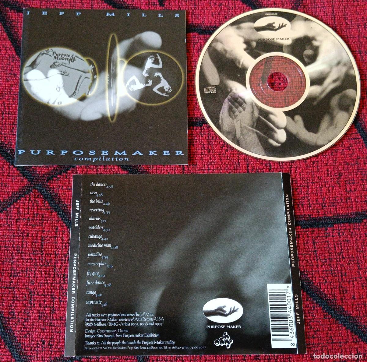 CDs de m&uacute;sica: JEFF MILLS ** Purpose Maker Compilation ** CD 1998