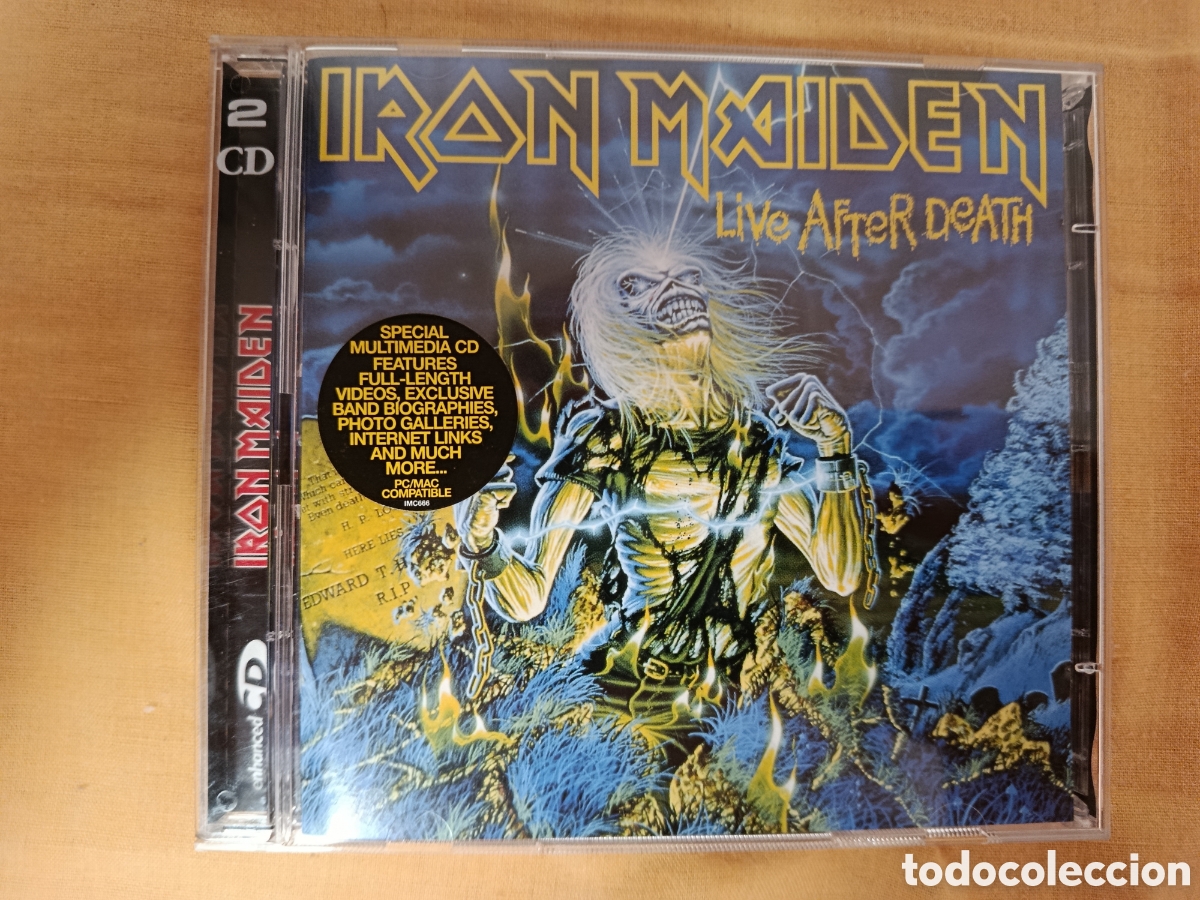 CDs de m&uacute;sica: Discografia Iron Maiden 17 CDS