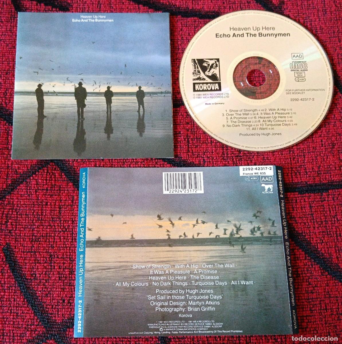 CDs de m&uacute;sica: ECHO AND THE BUNNYMEN ** Heaven Up Here ** CD REEDICION ALEMANIA