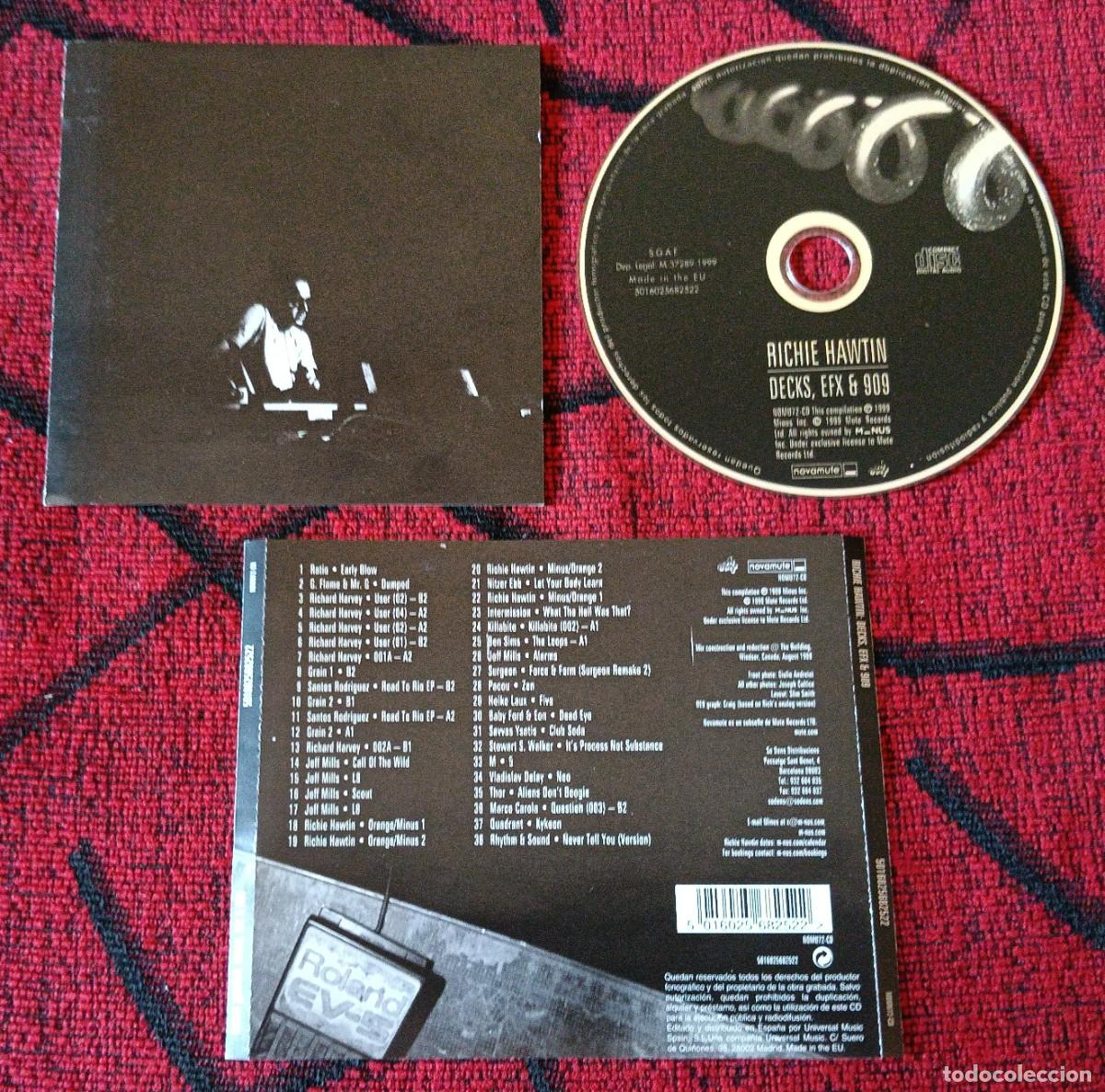 CDs de m&uacute;sica: RICHIE HAWTIN ** Decks, EFX & 909 ** CD 1999