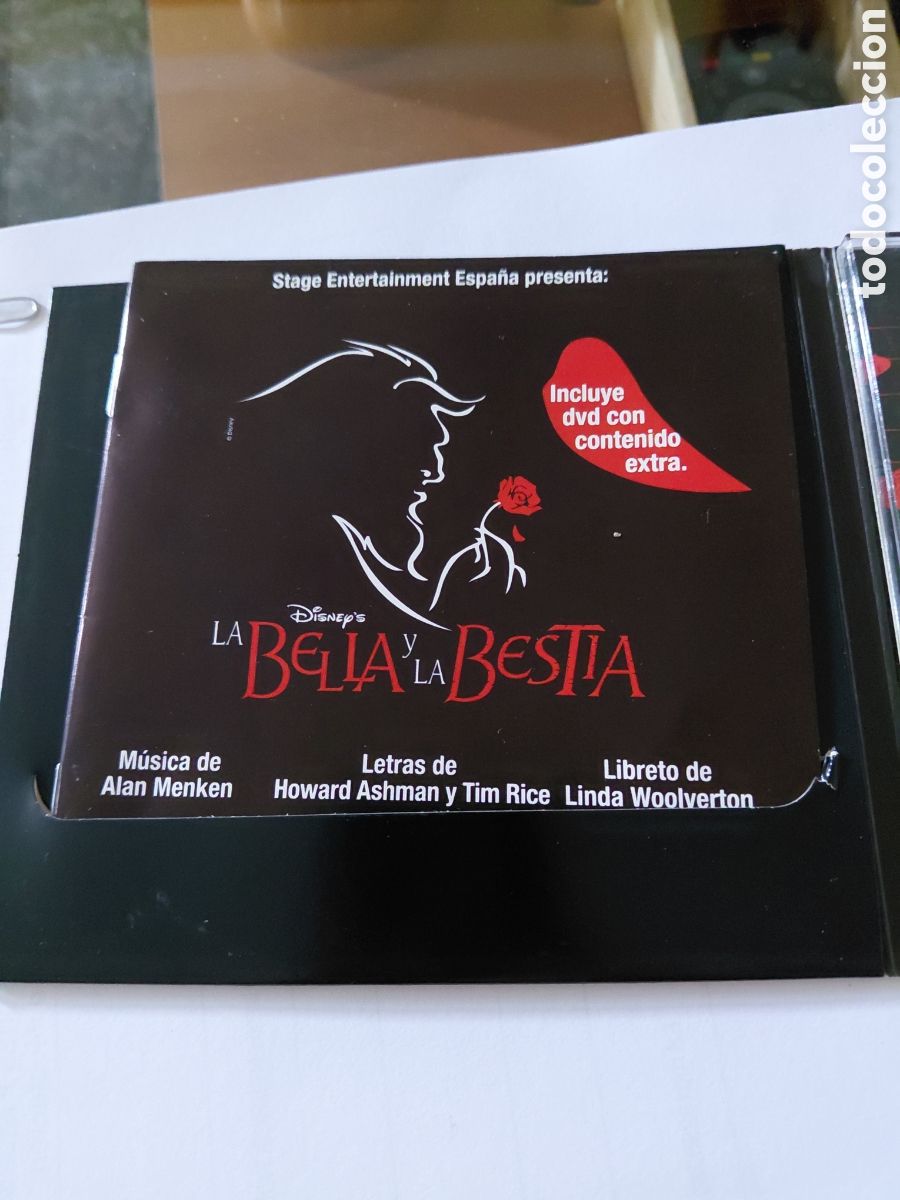 CDs de m&uacute;sica: Cd +dvd la bella y la bestia - Foto 2