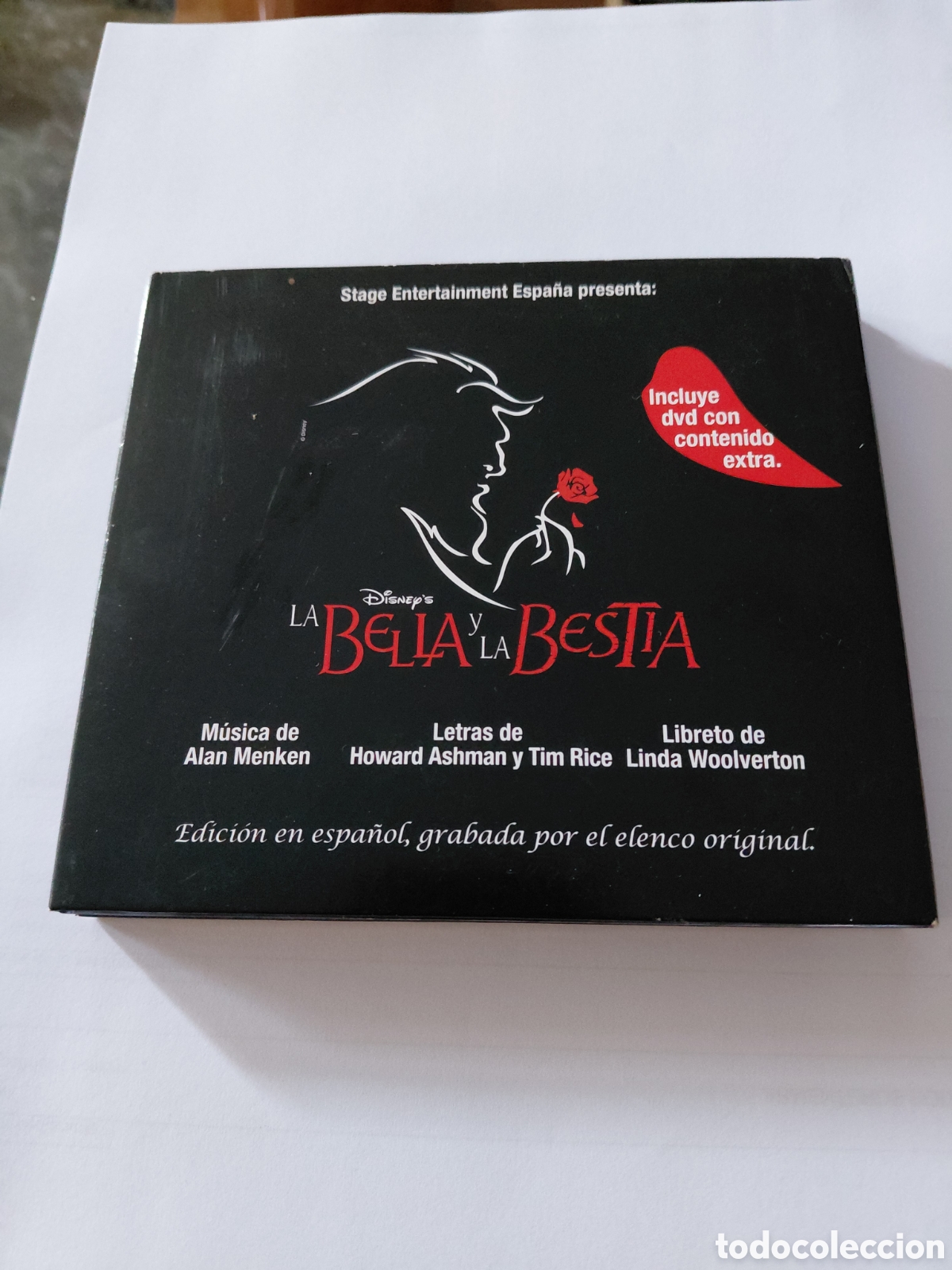CDs de m&uacute;sica: Cd +dvd la bella y la bestia