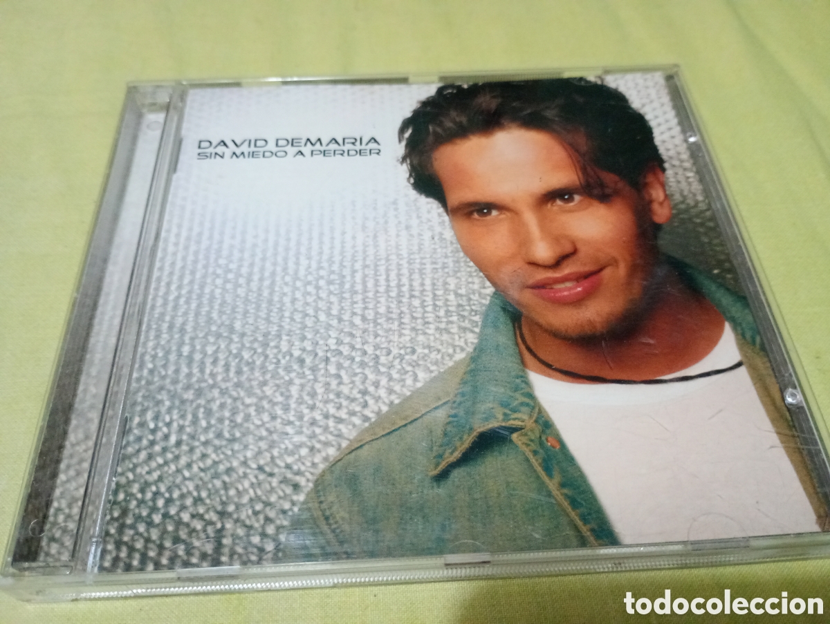 CDs de m&uacute;sica: David Demaria CD sin miedo a perder - Foto 1