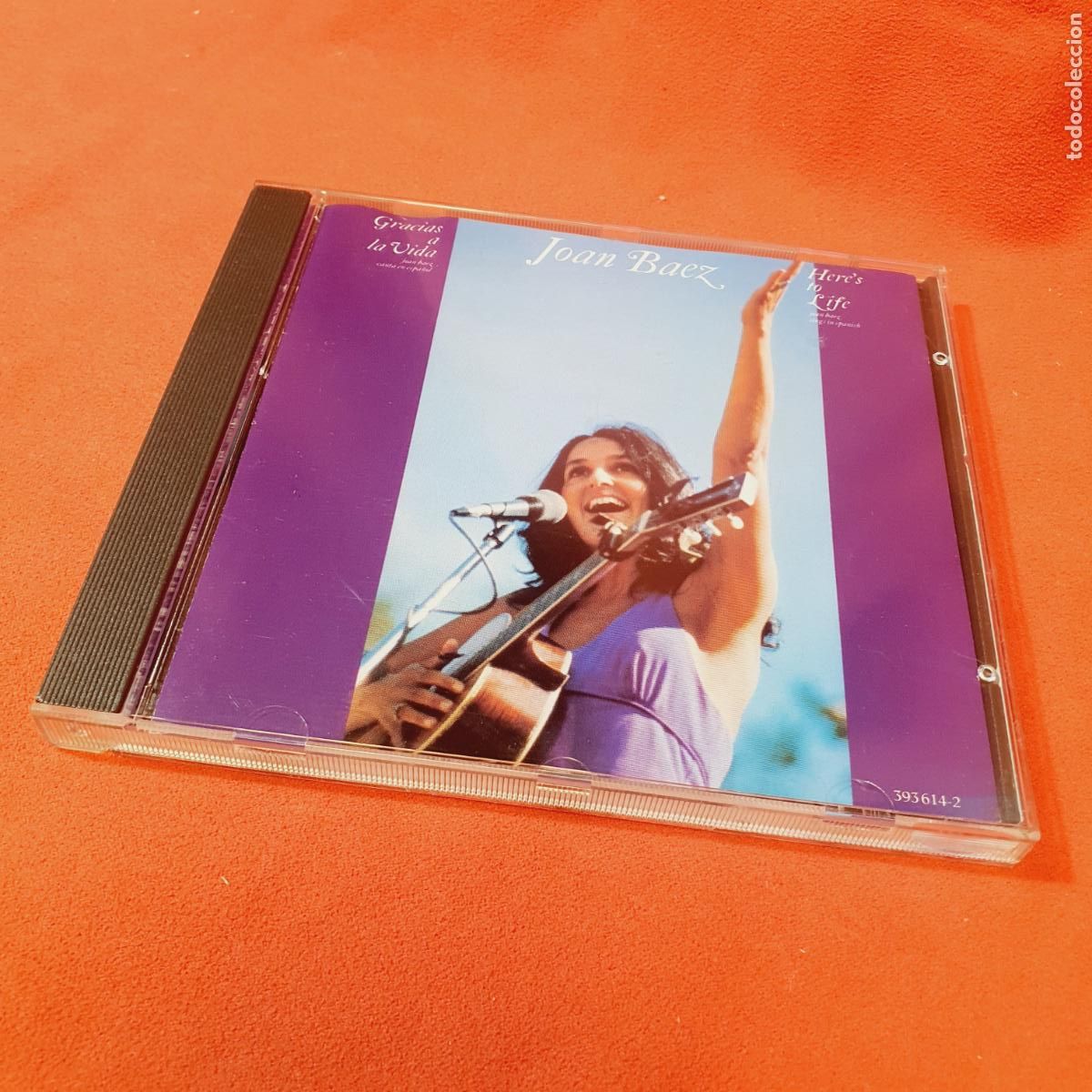 CDs de m&uacute;sica: CD-JOAN BAEZ-GRACIAS A LA VIDA-1974-EXCELENTE ESTADO-VER FOTOGRAF&Iacute;AS